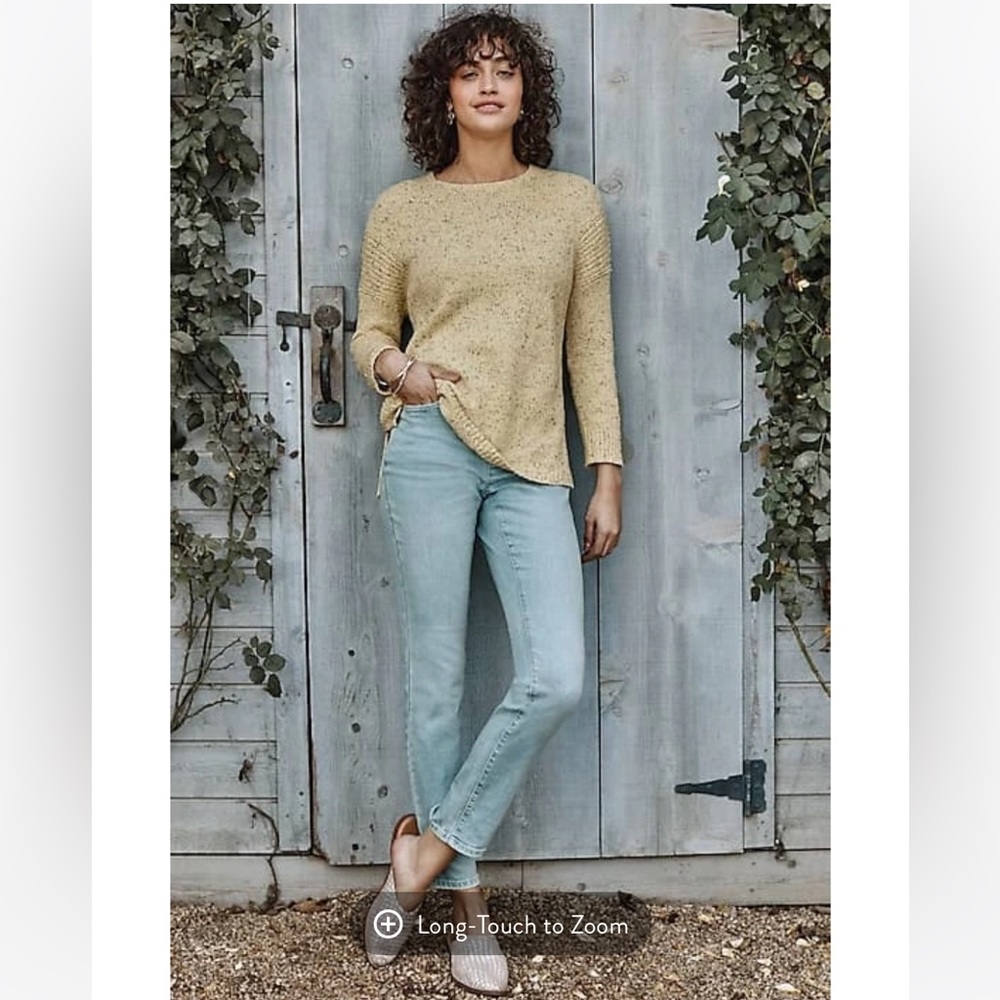 NWT J.Jill Authentic Fit Slim-Leg Jeans size 16